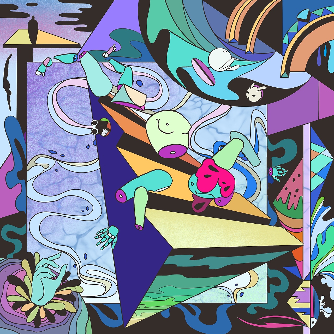 情绪的抽象性（图ZMjQxNDQ0MzA4） - 创作习作 - 站酷设计师AsleepOrDead原创素材 - 站酷ZCOOL