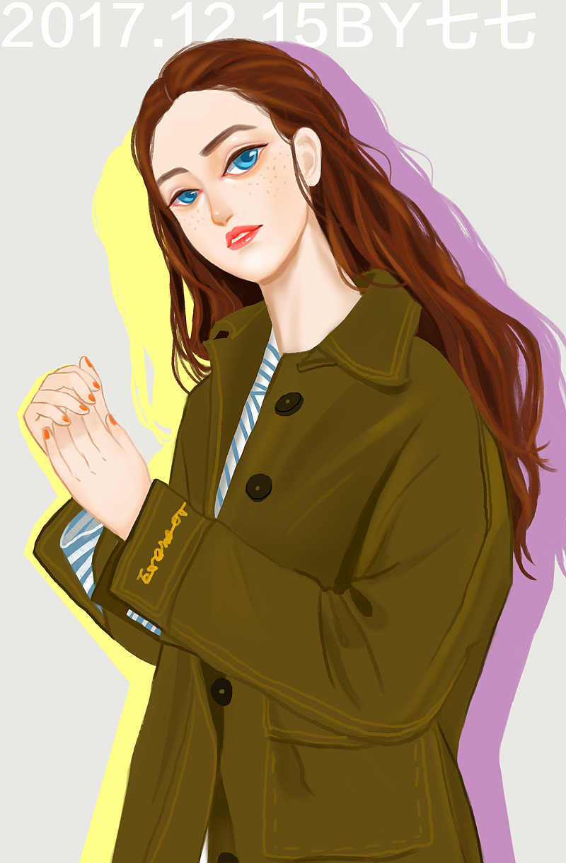 时尚插画_七姐姐万岁-站酷zcool