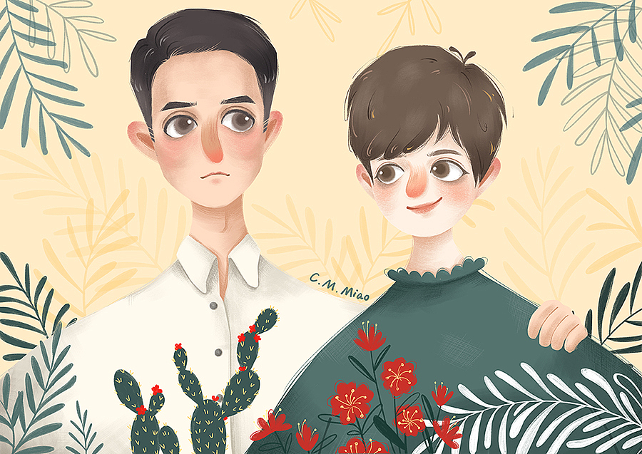 人物头像插画2（图ZMTA1NzY5OTgw） - 单幅漫画 - 站酷设计师七里海岸原创素材 - 站酷ZCOOL