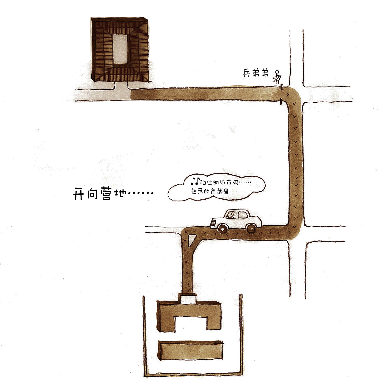 海外建筑狗的一天！（图ZNDM3MDQyMDA=） - 中/长篇漫画 - 站酷设计师迷糊小红原创素材 - 站酷ZCOOL