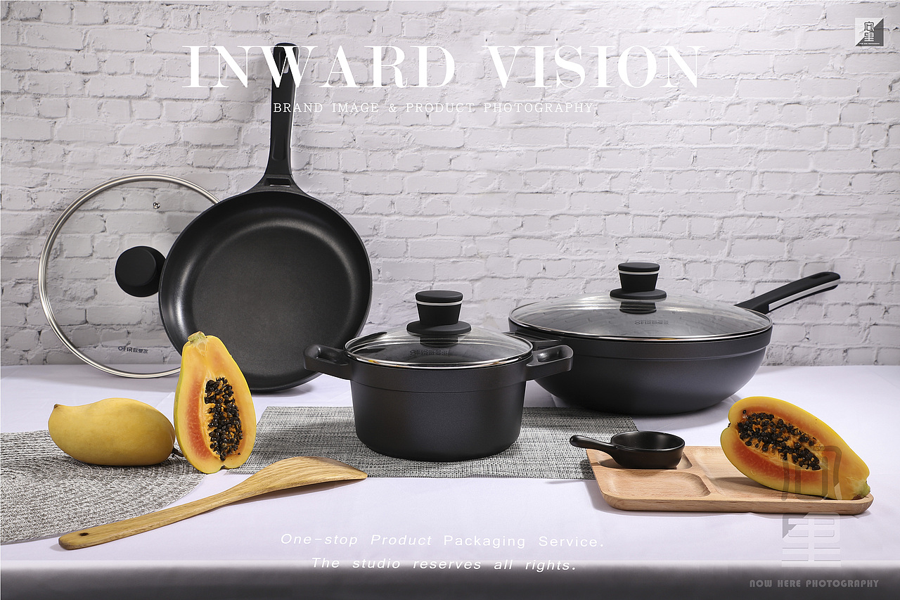 摄影—麦饭石锅/炊具/厨房用品 | 向里（图ZMTY5NTI4MzM2） - 产品摄影 - 站酷设计师向里Inward原创素材 - 站酷ZCOOL