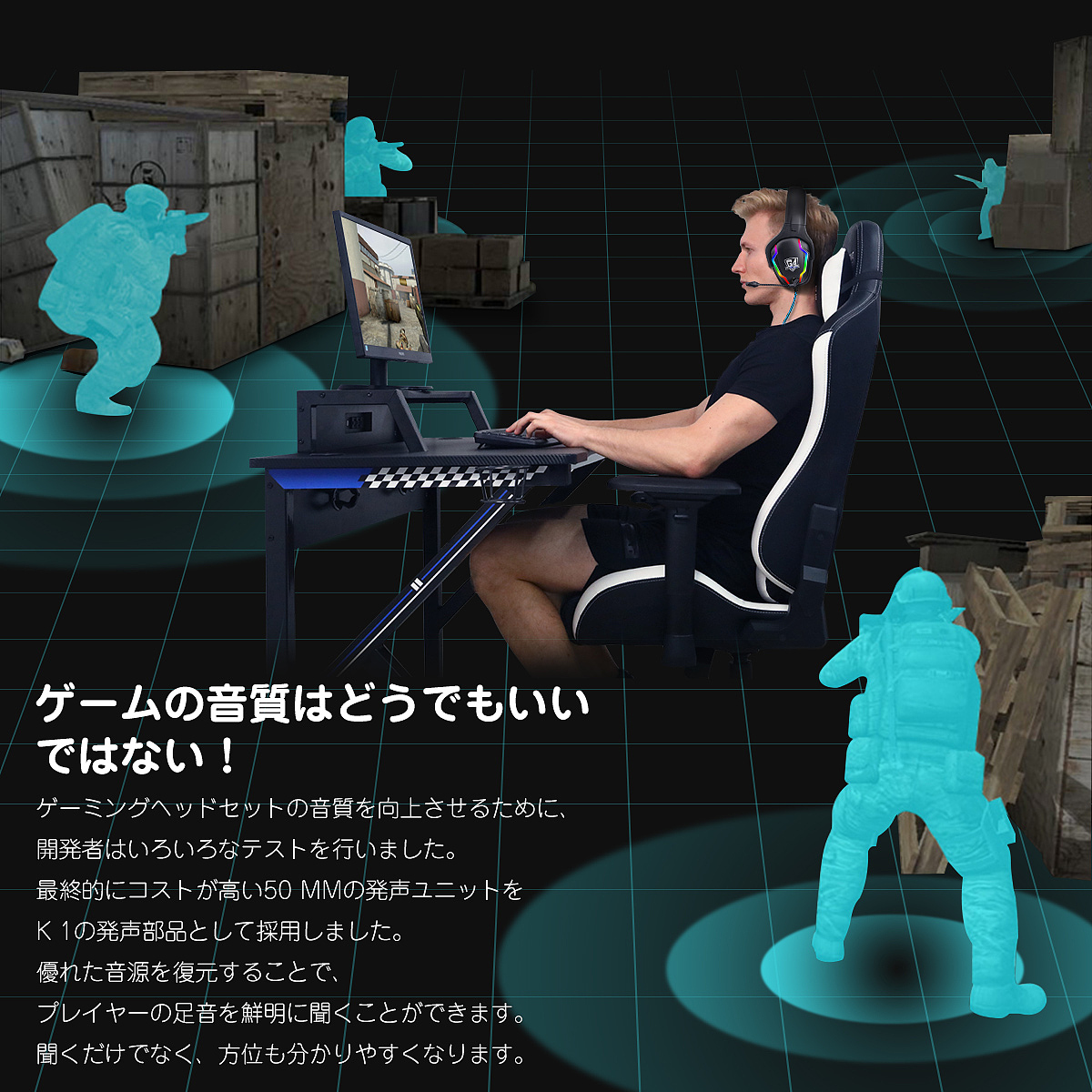 亚马逊日本有线耳机主副图设计排版（图ZMjQ5MTE3NDA0） - 海报 - 站酷设计师风雪日记GL原创素材 - 站酷ZCOOL