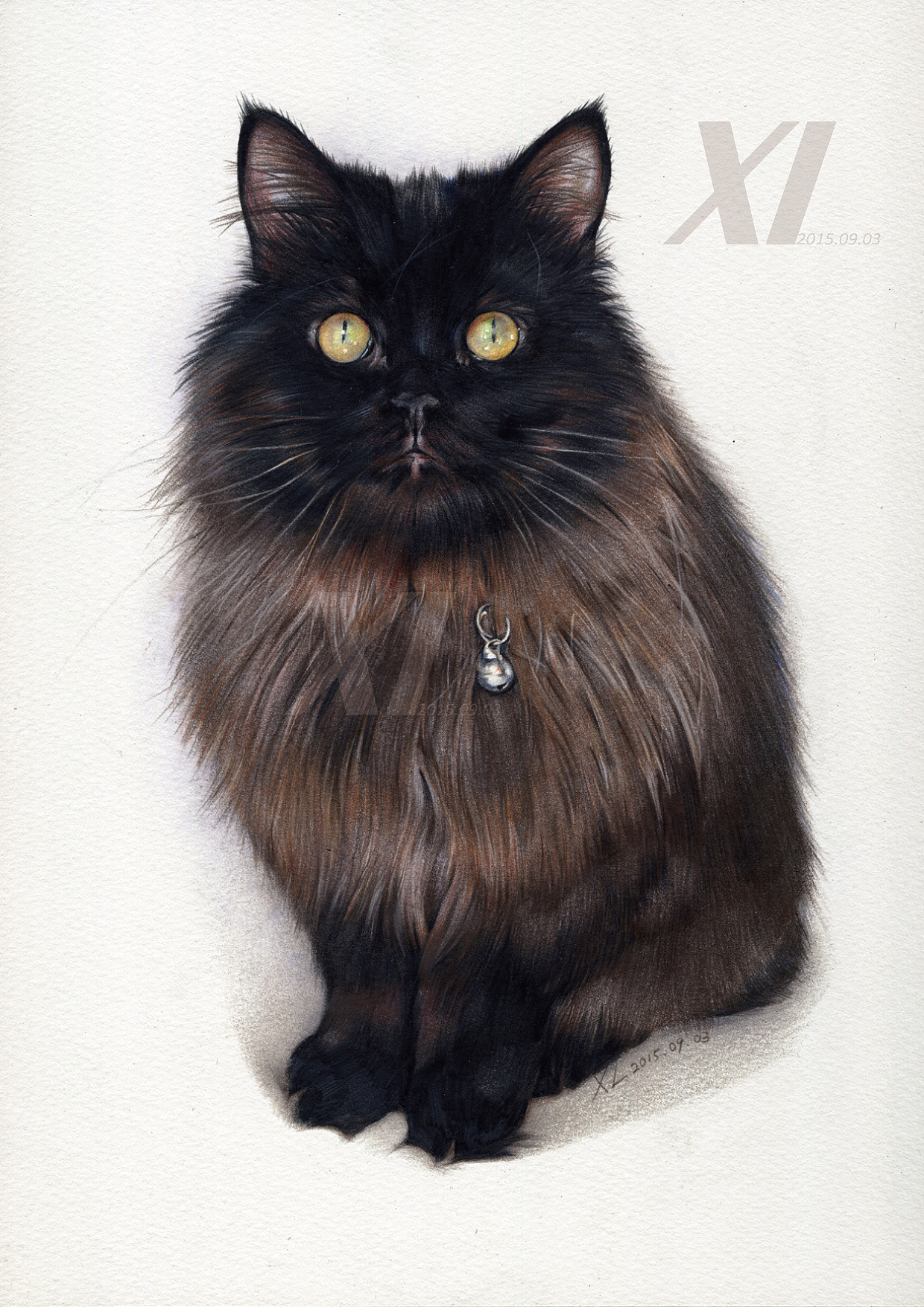 彩铅画－这里有50只喵星人（图ZNDkyMDE0ODQ=） - 绘画 - 站酷设计师祥雷原创素材 - 站酷ZCOOL