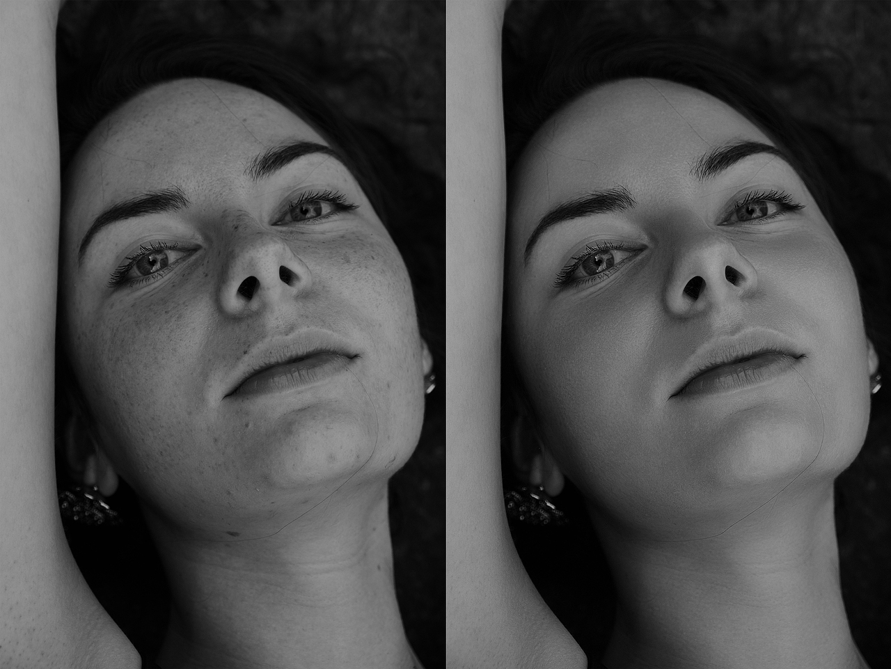 善良的小黑-朝着人像修图迈进