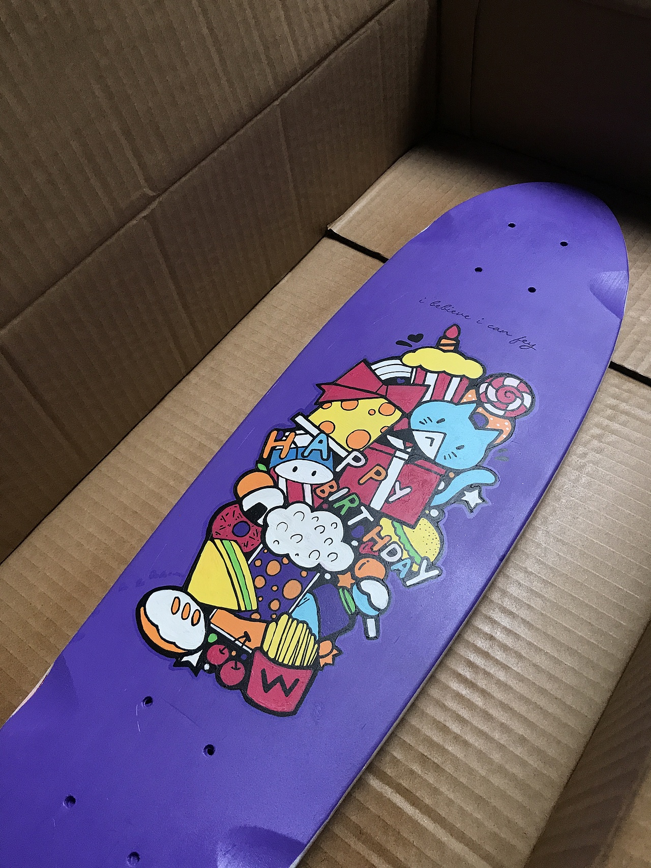 DIY手绘滑板涂鸦（图ZMjU4NzY2NDIw） - 创作习作 - 站酷设计师蒙斯特monster原创素材 - 站酷ZCOOL