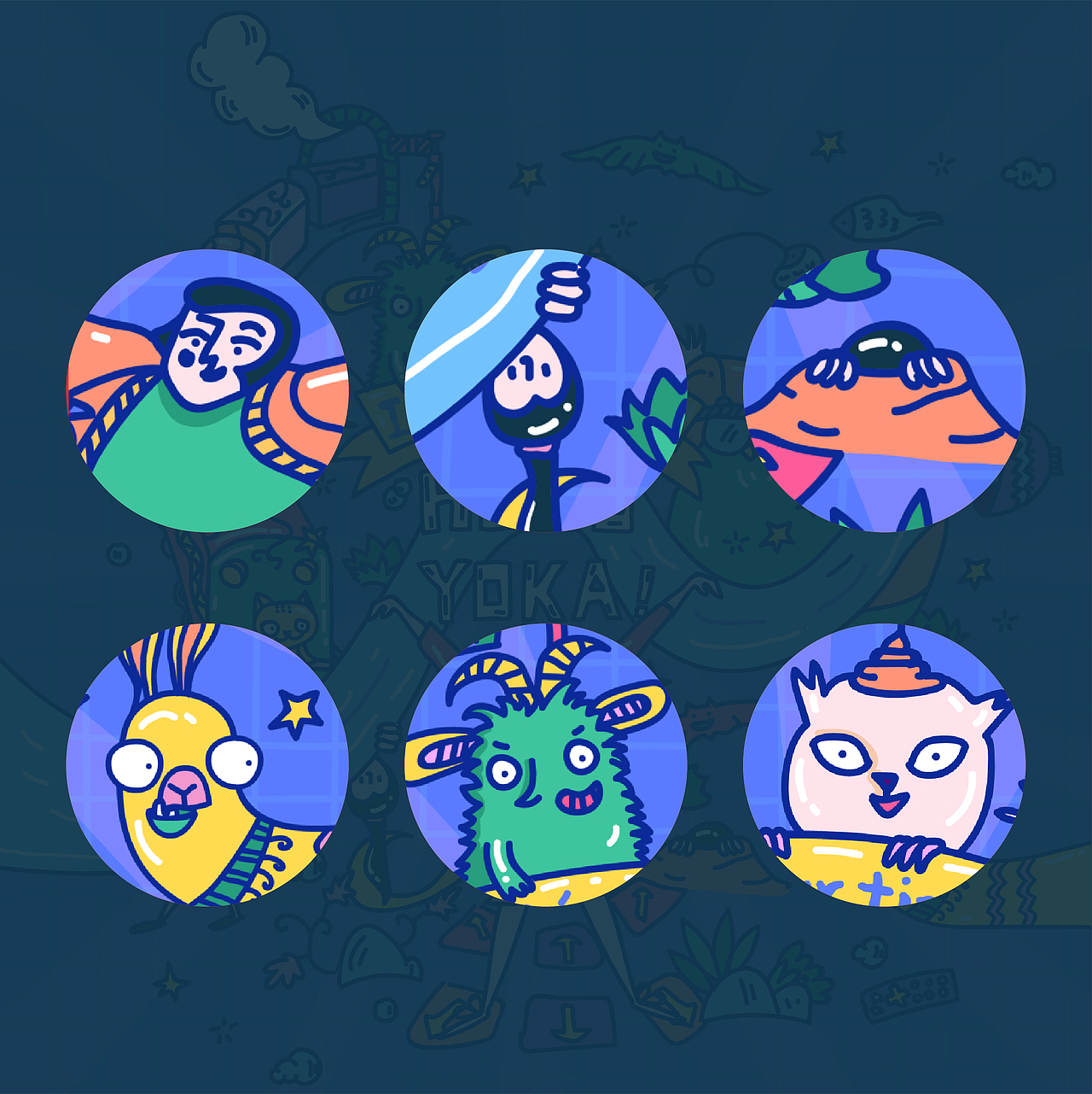 童趣世界（图ZMTI2MDY5Mzcy） - 创作习作 - 站酷设计师YOKA加子原创素材 - 站酷ZCOOL