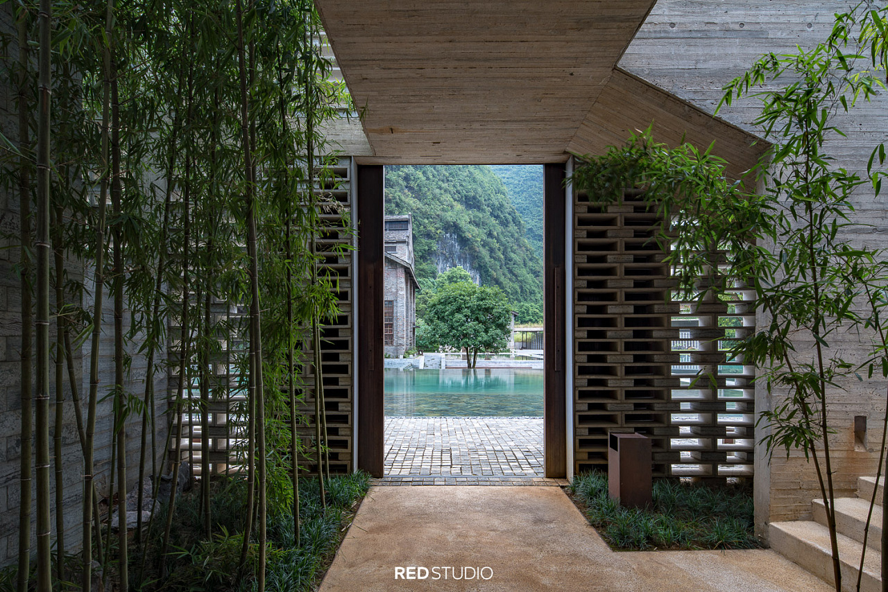 建筑摄影阳朔阿丽拉糖舍酒店
