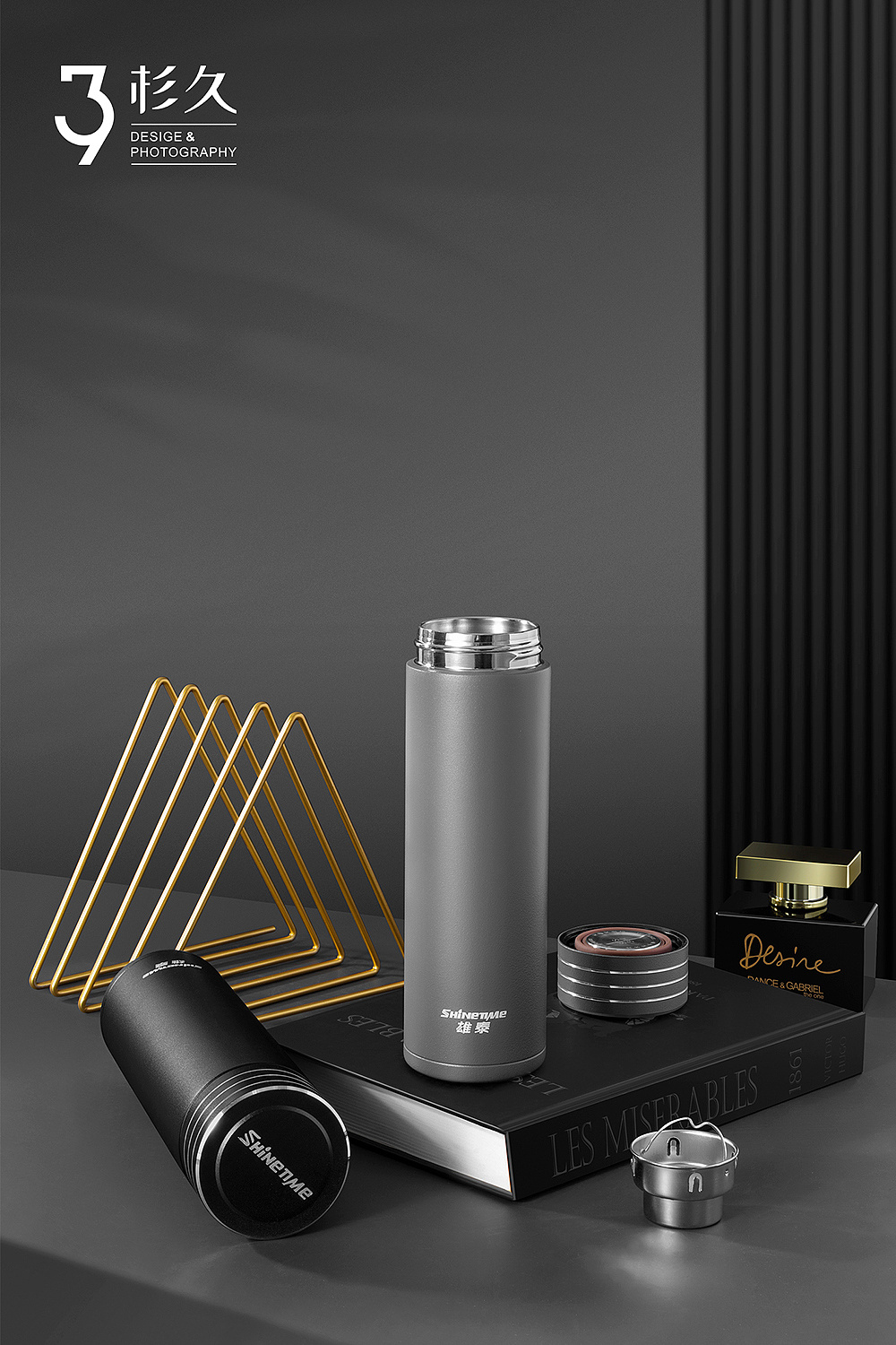 电商产品拍摄 | 雄泰保温杯学士杯