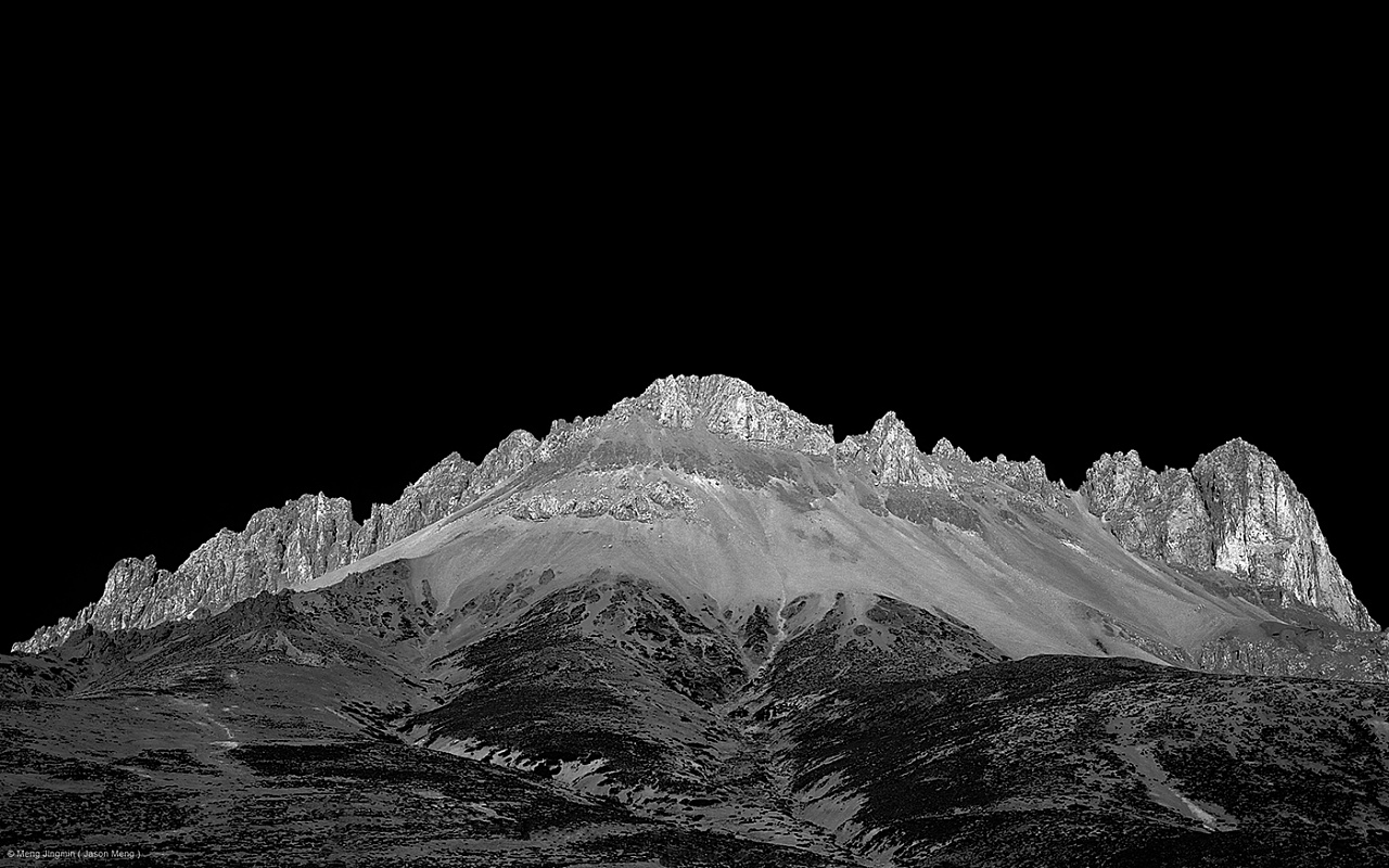 黑白风景摄影作品