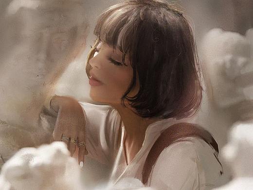 厚涂女郎