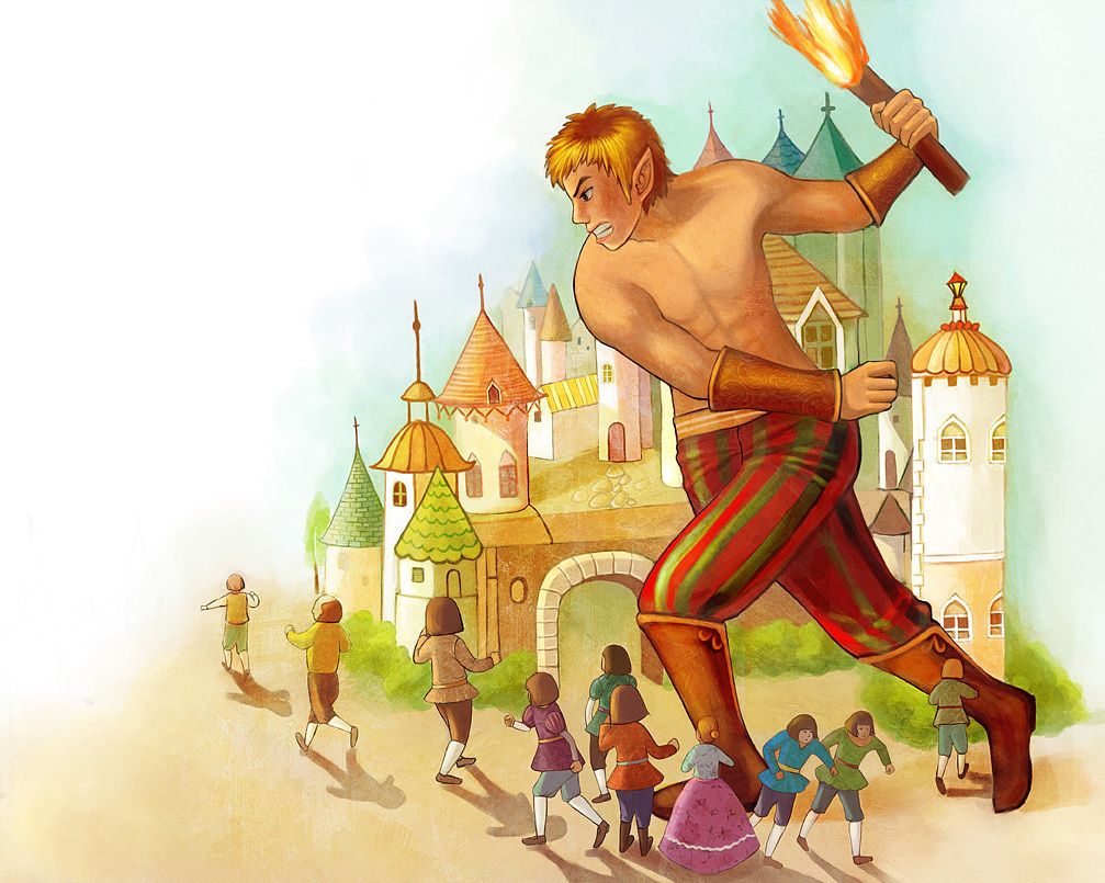 两年前画的儿插~（图ZNzc1OTA1Mg==） - 儿童插画 - 站酷设计师叮小能原创素材 - 站酷ZCOOL