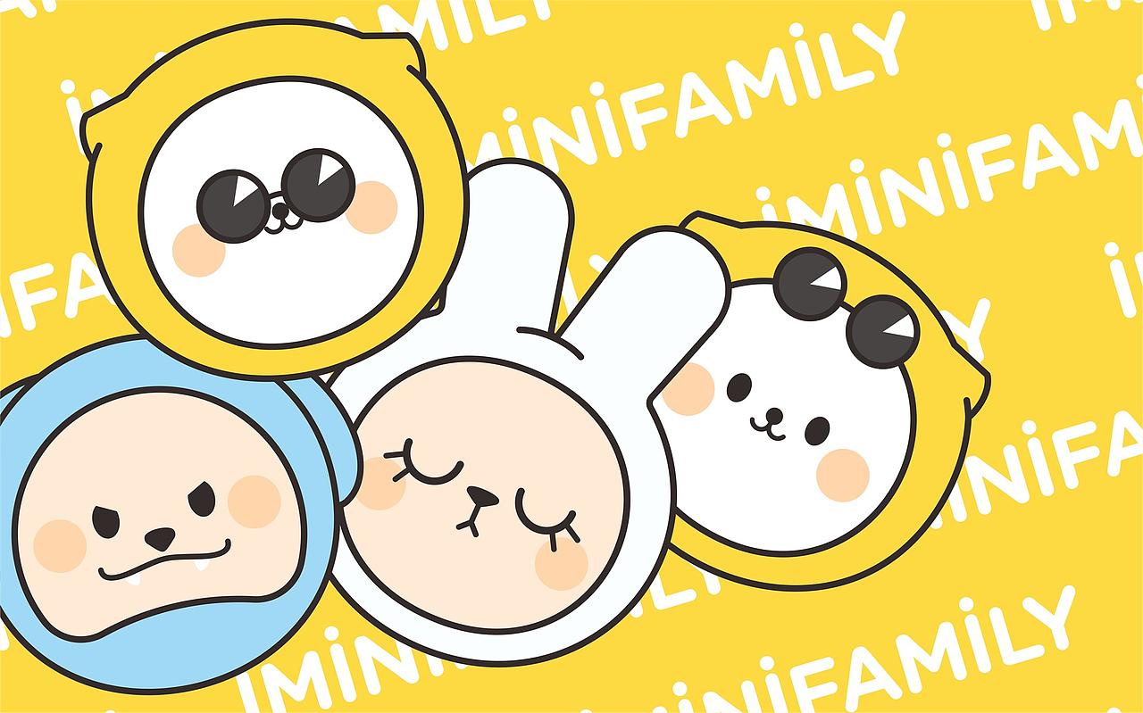 iminifamily国内原创潮玩IP（图ZMjYxODQxNzQw） - IP形象 - 站酷设计师Jin品牌设计师原创素材 - 站酷ZCOOL