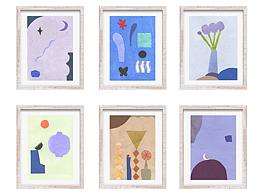 一组表现「空间」的拼贴