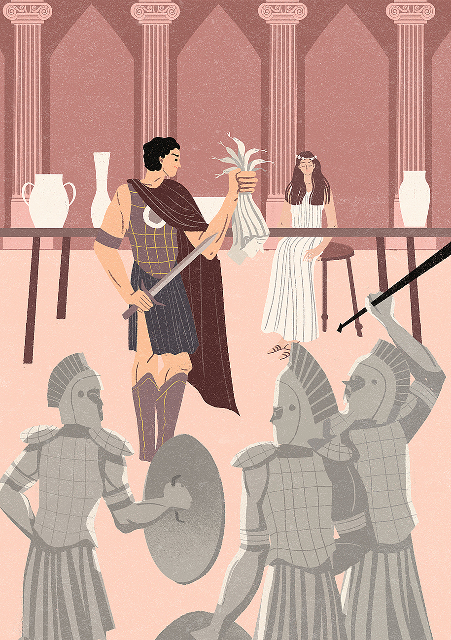 薄荷阅读 《古希腊神话》（图ZMTMxNzA2NzQw） - 绘本 - 站酷设计师柳牌汽水原创素材 - 站酷ZCOOL