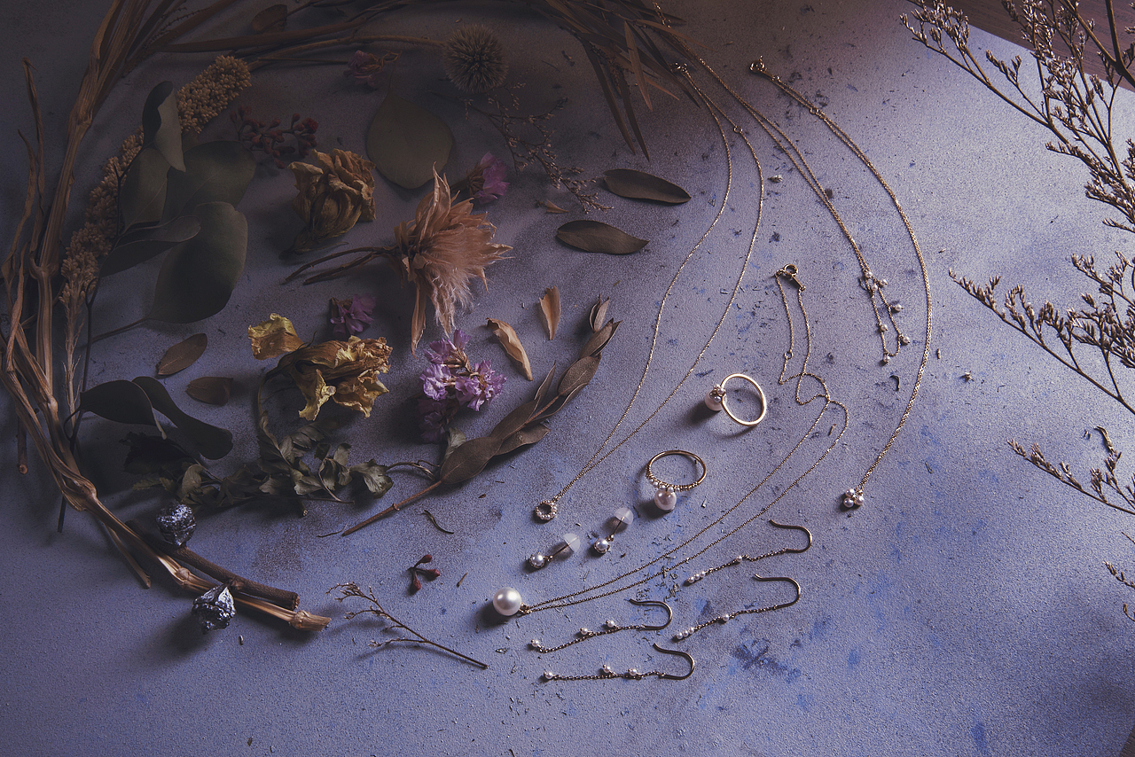 花好月圆 珍珠风格系列 戒指x项链