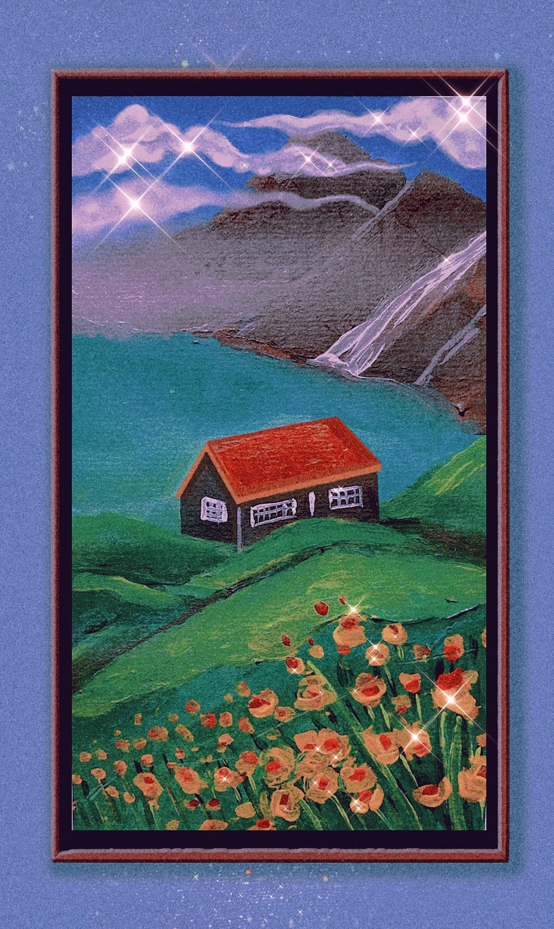 壁纸丙烯+水彩（图ZMjM3ODAwODgw） - 创作习作 - 站酷设计师节隐原创素材 - 站酷ZCOOL