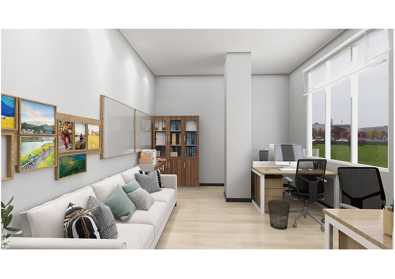 党群服务中心B部分（新时代展厅，阅览室，餐厅）（图ZMjgyMTc4NTI4） - 家装设计 - 站酷设计师一陈怪兽一原创素材 - 站酷ZCOOL