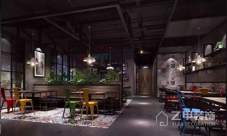 香天下火锅店装修设计（大悦城）|甘孜火锅店设计公司（图ZOTYzOTEyMTY=） - 家装设计 - 站酷设计师甘孜_火锅店设计原创素材 - 站酷ZCOOL