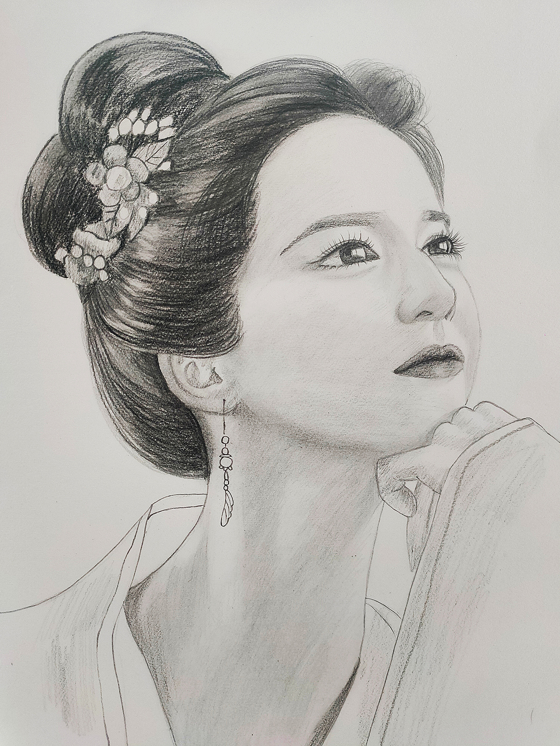 刘亦菲梦华录 黑白稿