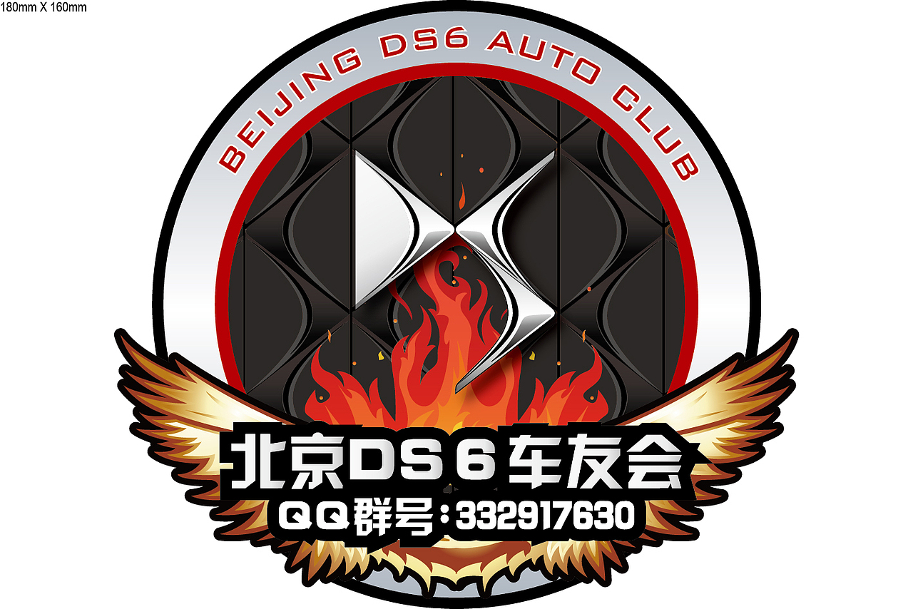 北京ds6车友会logo