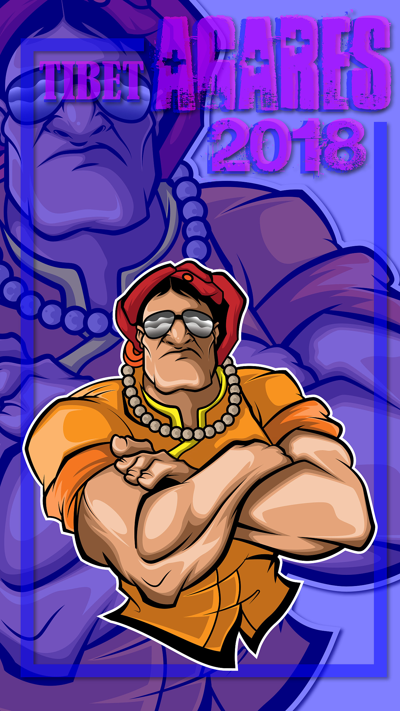 高原阳光下（图ZMTI0MzIzMzIw） - 新锐潮流插画 - 站酷设计师AgaresCL原创素材 - 站酷ZCOOL