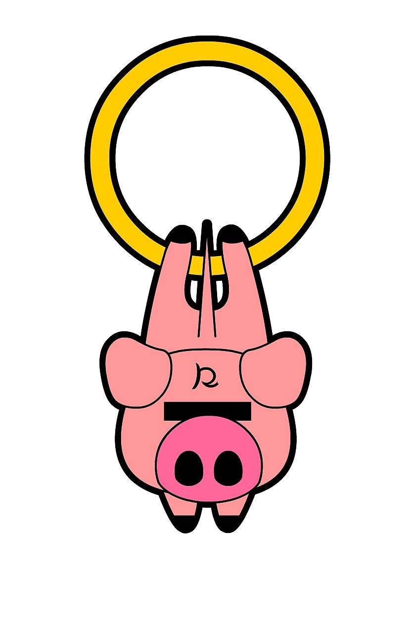 吊环生肖系列 吊环猪