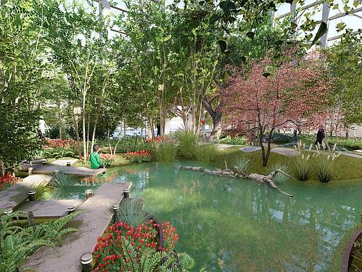 商业广场部分景观