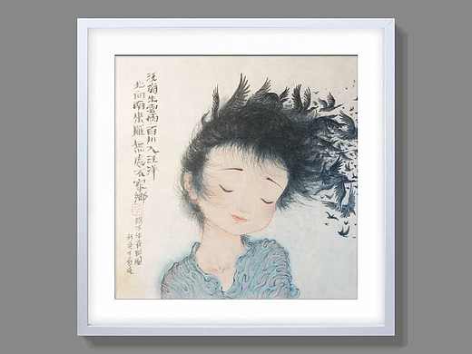 明子的水墨奇幻世界——《风信子系列》2，海量慎点。