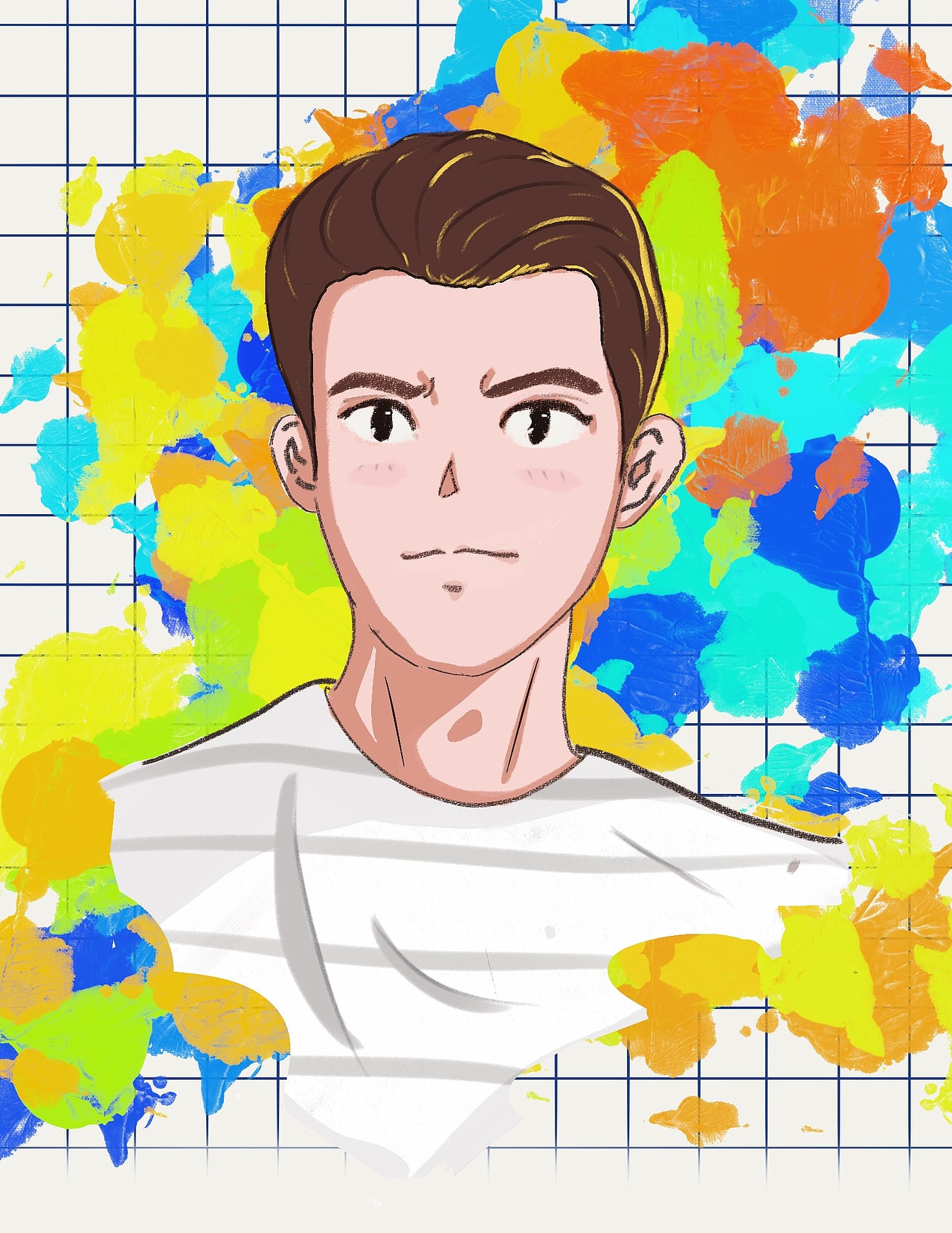 boy（图ZMzM4NzI1Nzg0） - 创作习作 - 站酷设计师过路一只猫原创素材 - 站酷ZCOOL
