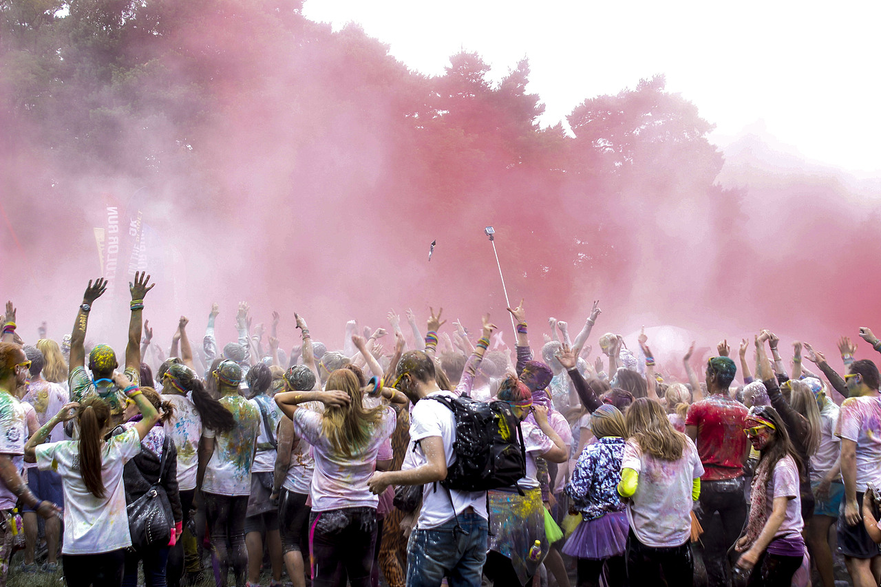 The color run