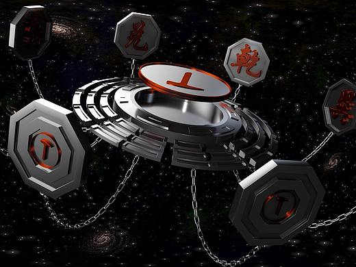 太极八卦科幻场景搭建~~