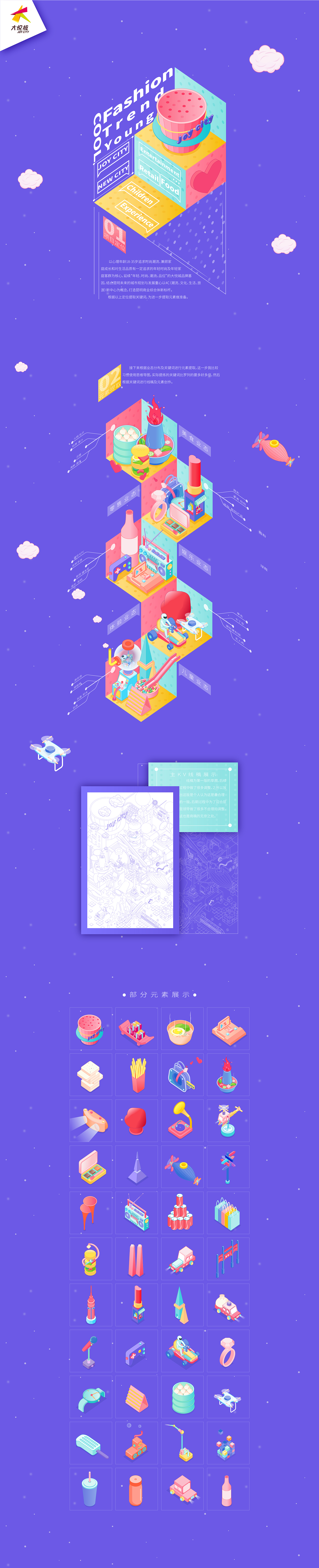 大悦城昆明站开业视觉设计