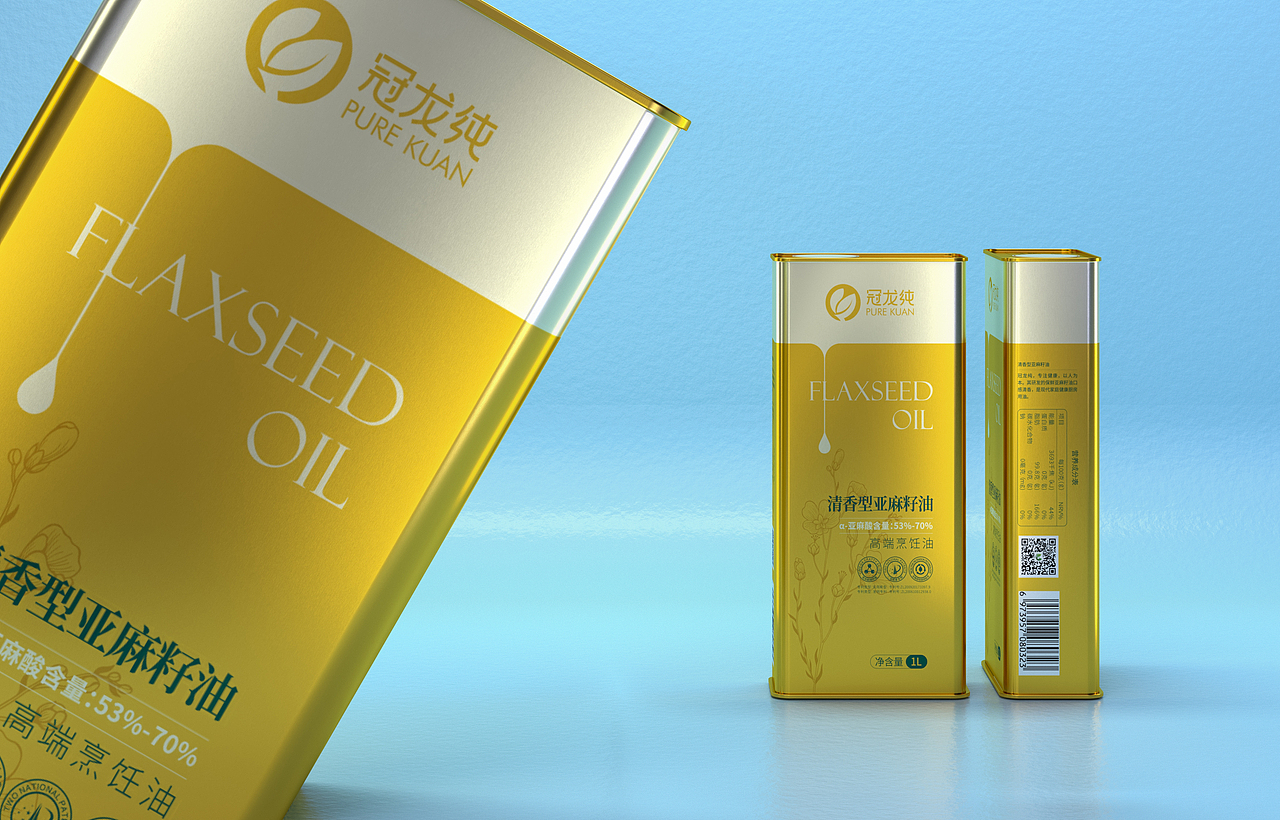 siyaen丨冠龙纯c4d包装设计+渲染系列