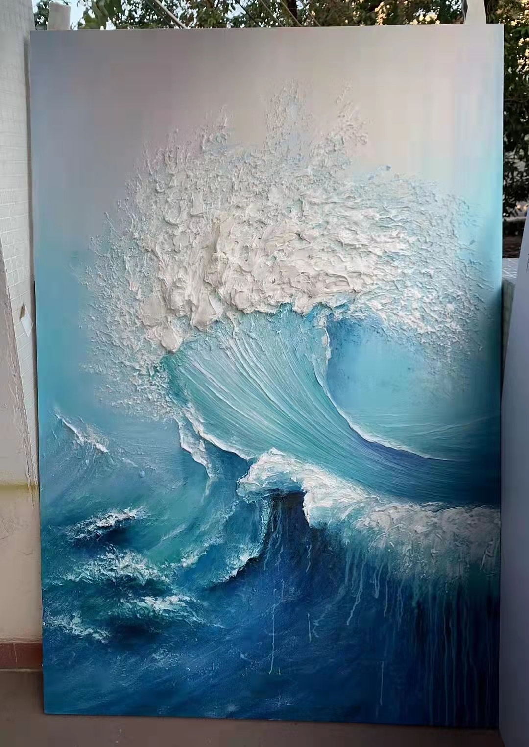 手绘油画