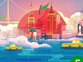 MTA 纽约地铁 | Art cards