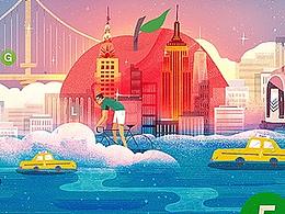 地铁公益画面 
