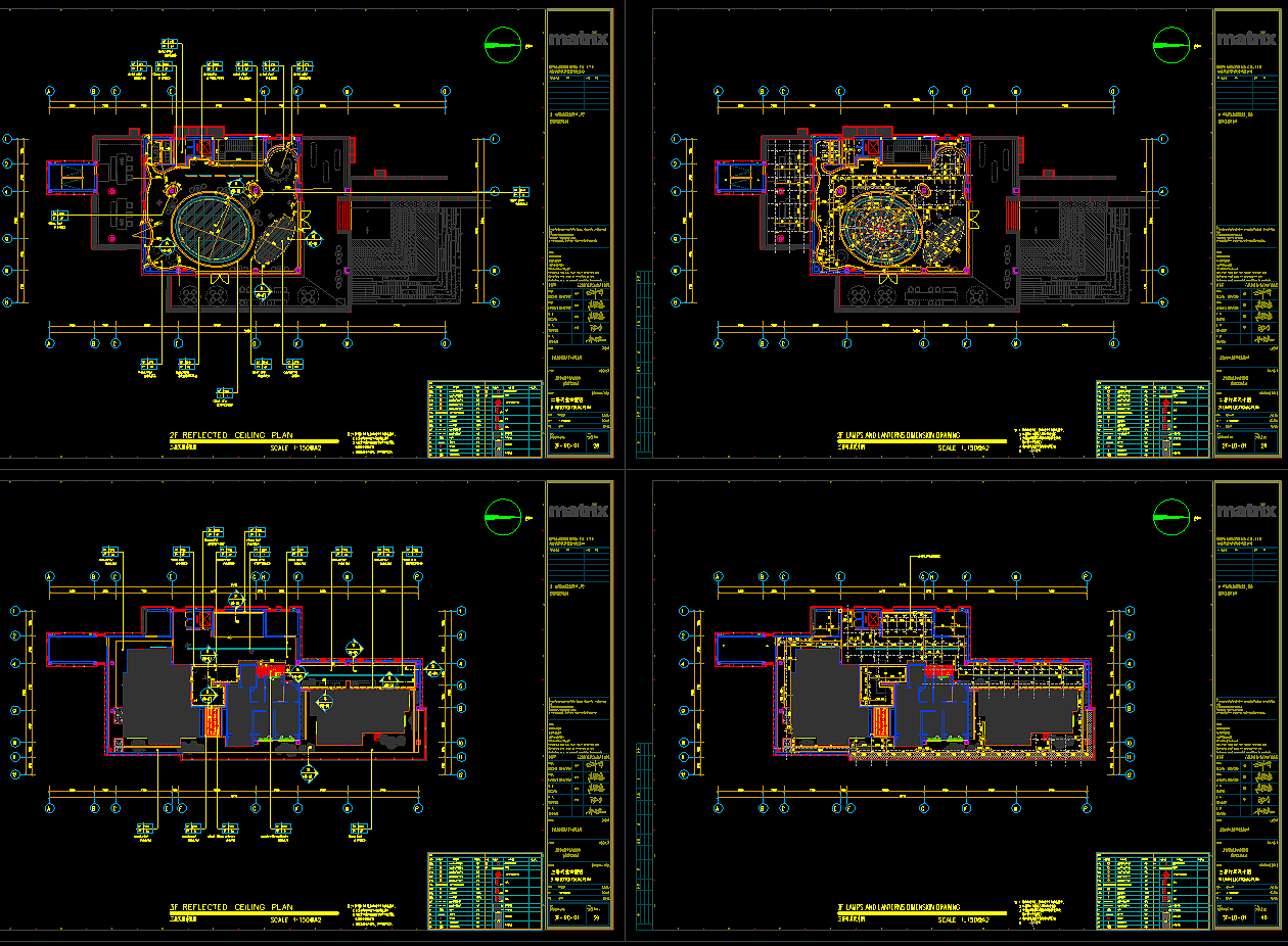 售楼部施工图部分截图案例~（图ZMjkyNzE5MTQw） - 展陈设计 - 站酷设计师效果图设计莉莉原创素材 - 站酷ZCOOL