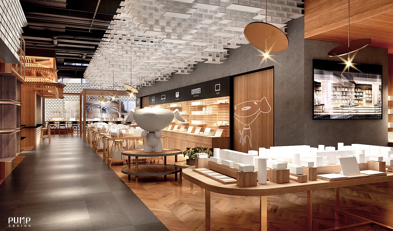 张杺作品：京东之家旗舰店（图ZMjY3ODM5MDIw） - 商业空间设计 - 站酷设计师张杺原创素材 - 站酷ZCOOL