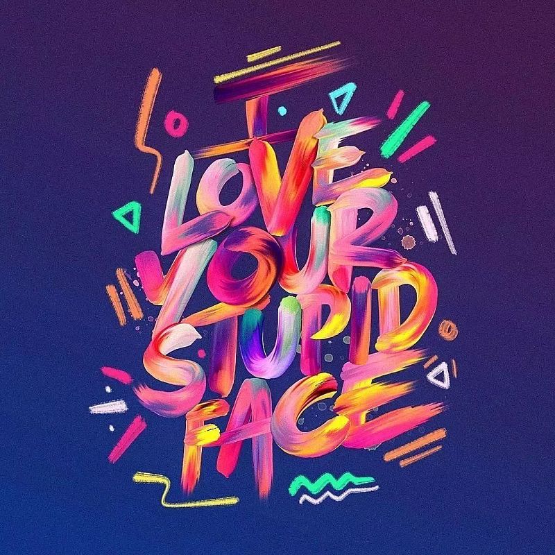 【酷炫油漆街舞字体教程】干货分享,内附素材