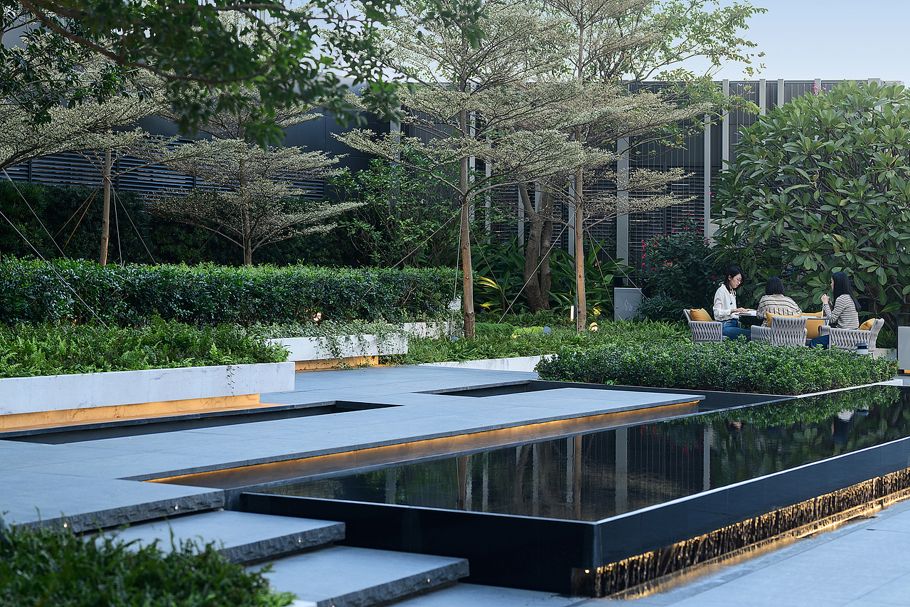 景观摄影 | 深圳华润万象天地屋顶 - 轻花园