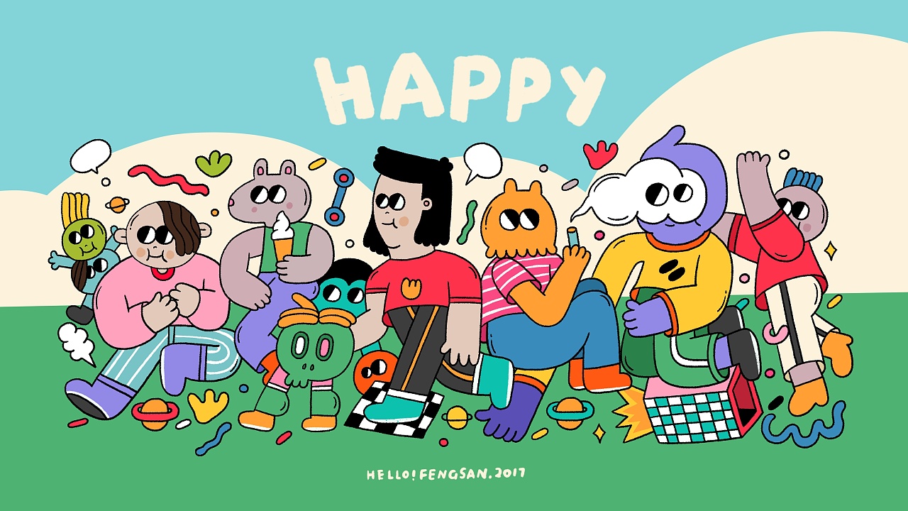 ipad 部分涂鸦 - 原创作品 - 站酷(zcool)