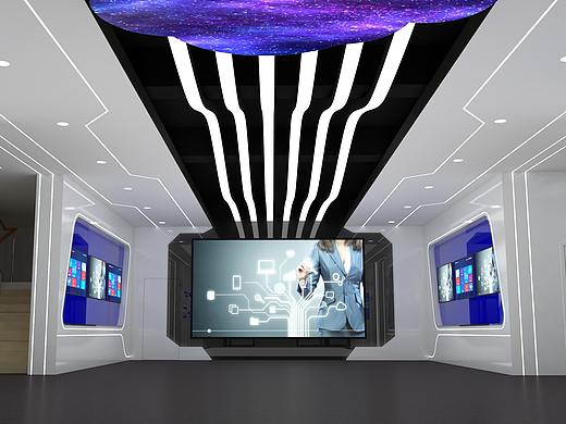 科技展厅大楼内外设计改造