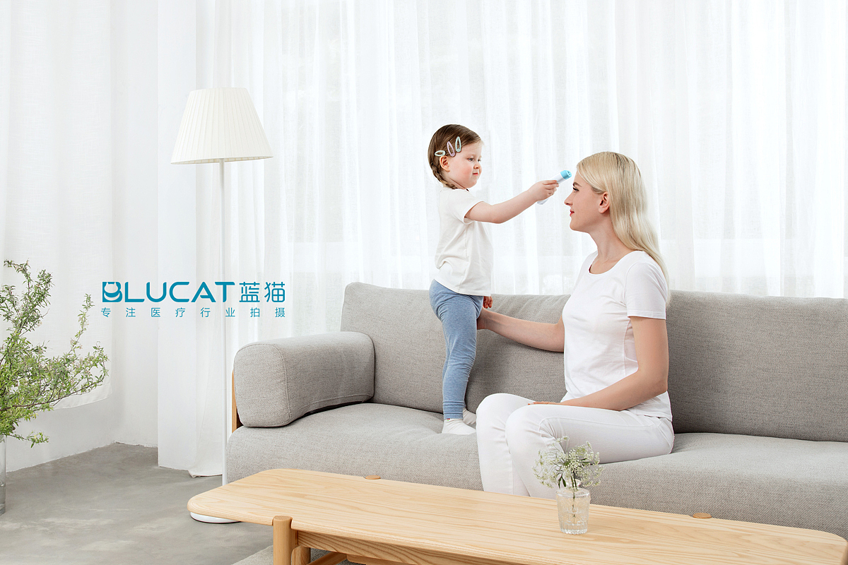 倍尔康温度计产品模特拍摄