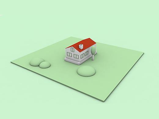 小房子建模练习（个人主页-ZNTYzMjYzOTI=） - 电商 - 站酷设计师Donna花原创素材 - 站酷ZCOOL