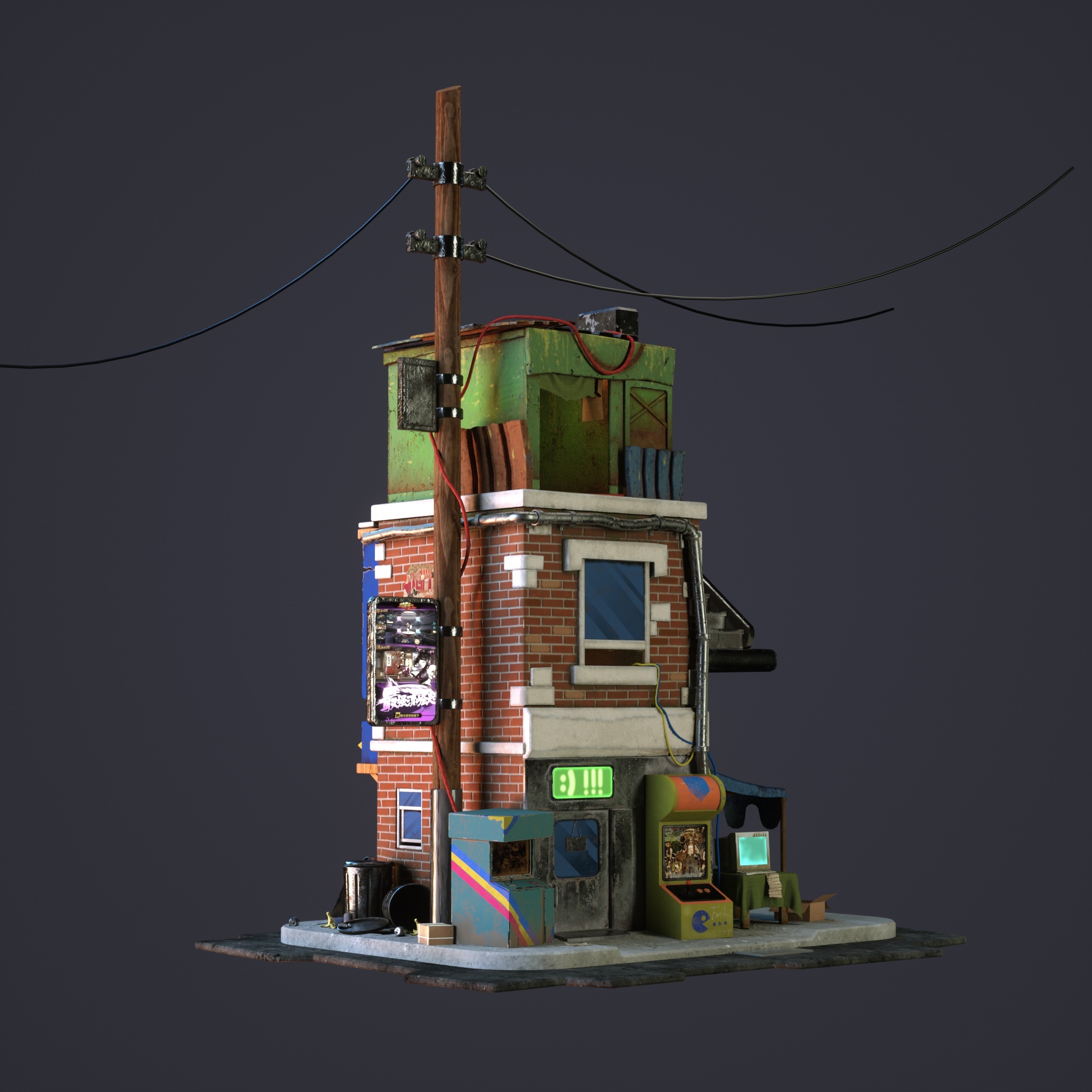 maya场景|三维|动画/影视|river_lake - 原创作品 - 站酷 (zcool)