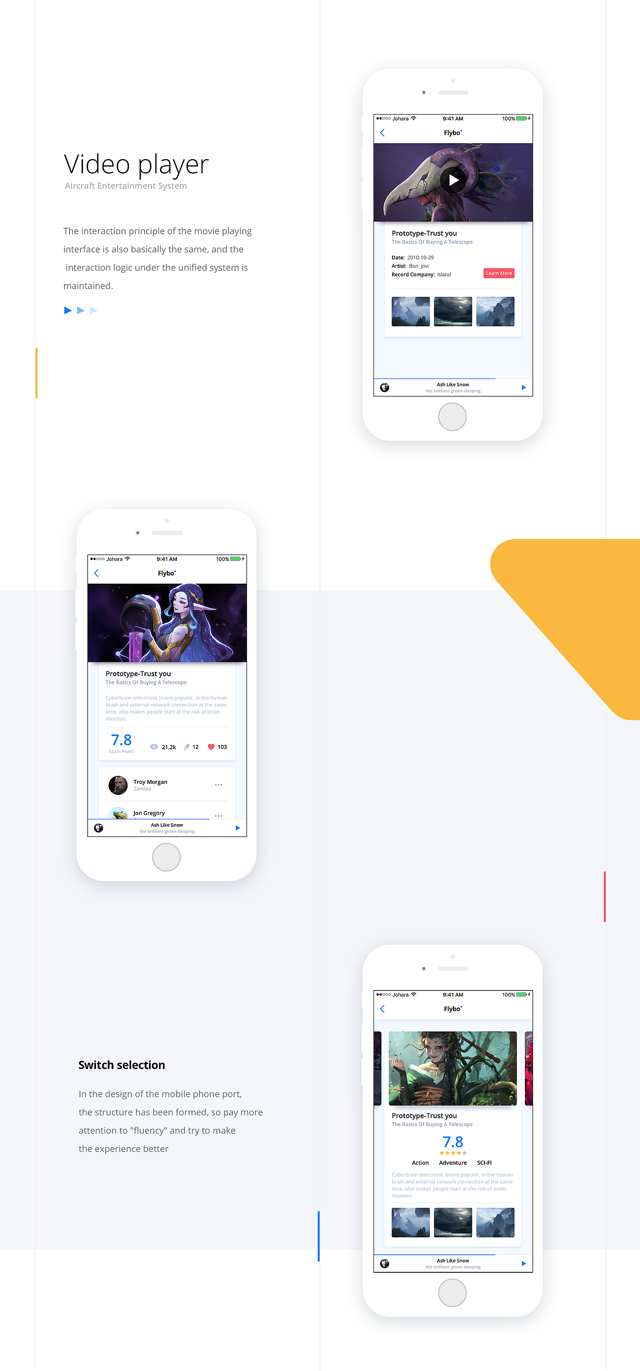IFW 机载航空娱乐系统 1.0（图ZMTA4NzM3NjU2） - 软件界面 - 站酷设计师Johara原创素材 - 站酷ZCOOL