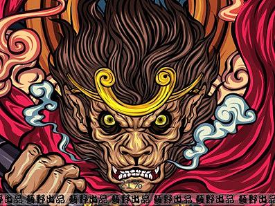 《悟》（个人主页-ZMzE1NzkzNTY=） - 商业插画 - 站酷设计师艺野出品原创素材 - 站酷ZCOOL