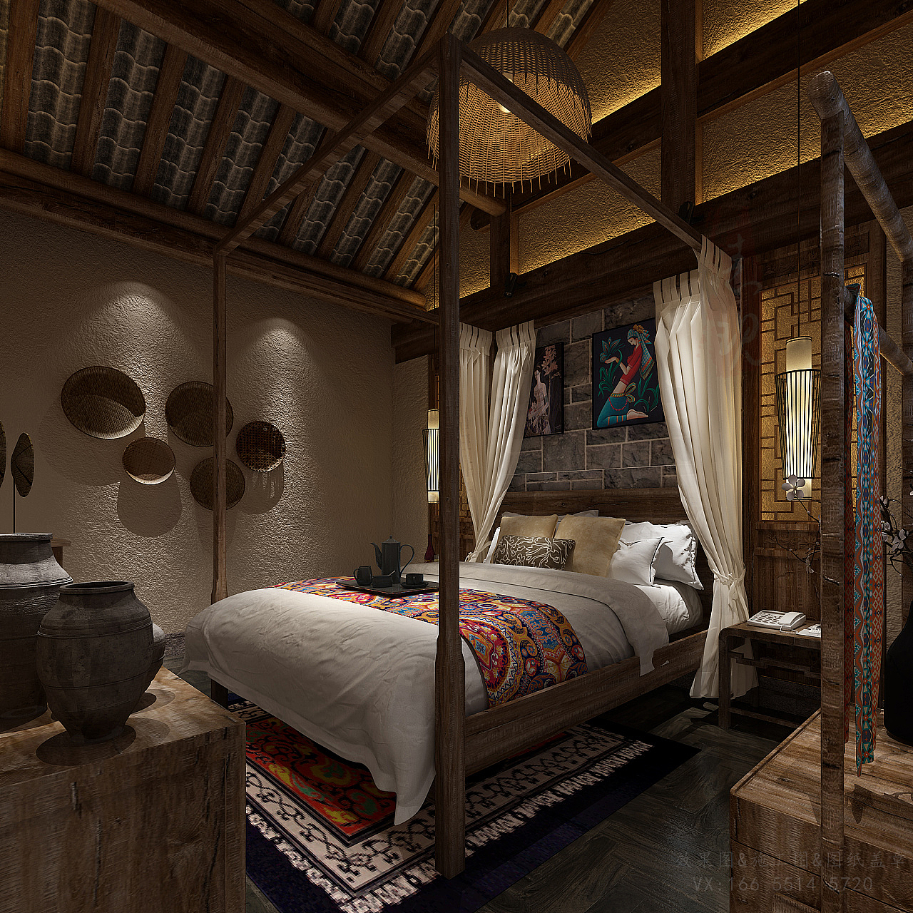 民宿|空间|家装设计|z59191846_原创作品-站酷zcool