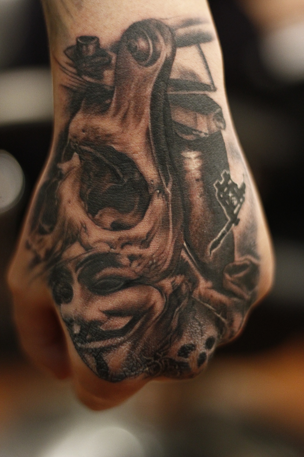 昆明鬼手纹身小鬼店作品