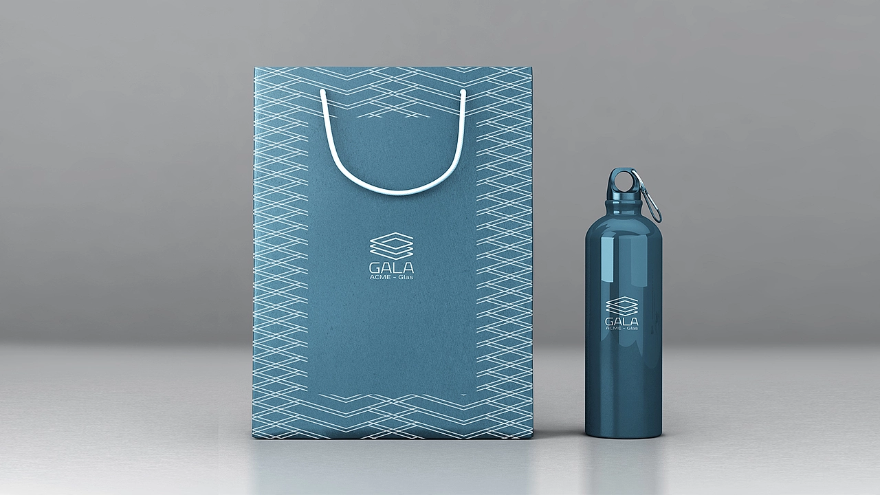 两个品牌Logo设计-玻璃/化妆品